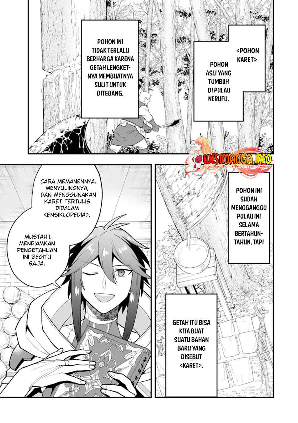 Kouryakuhon o Kushi Suru Saikyou no Mahoutsukai Chapter 34.1 Bahasa indonesia