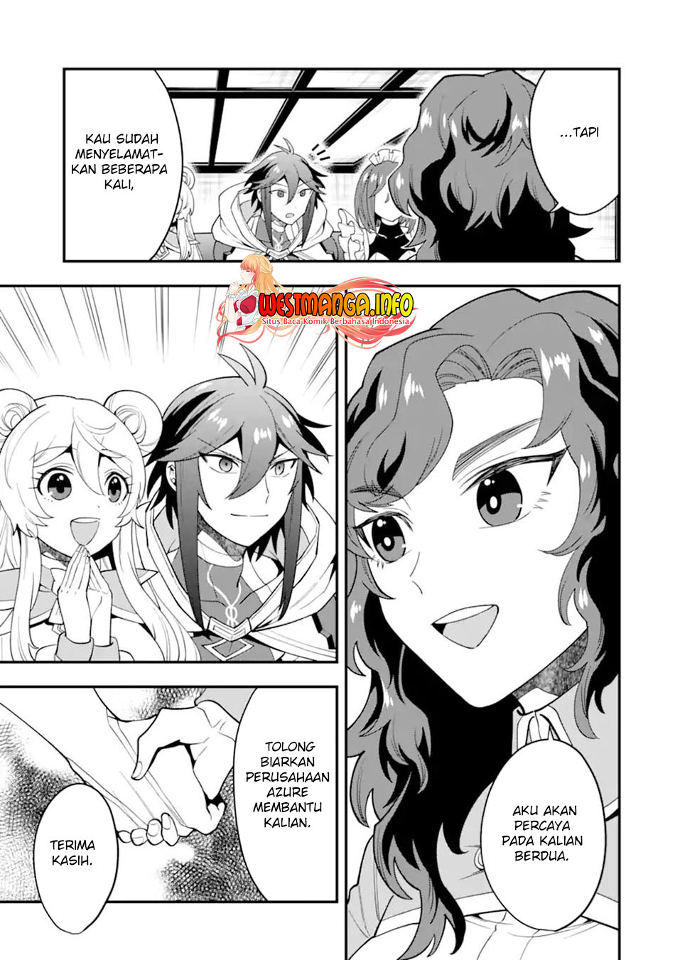Kouryakuhon o Kushi Suru Saikyou no Mahoutsukai Chapter 34.1 Bahasa indonesia
