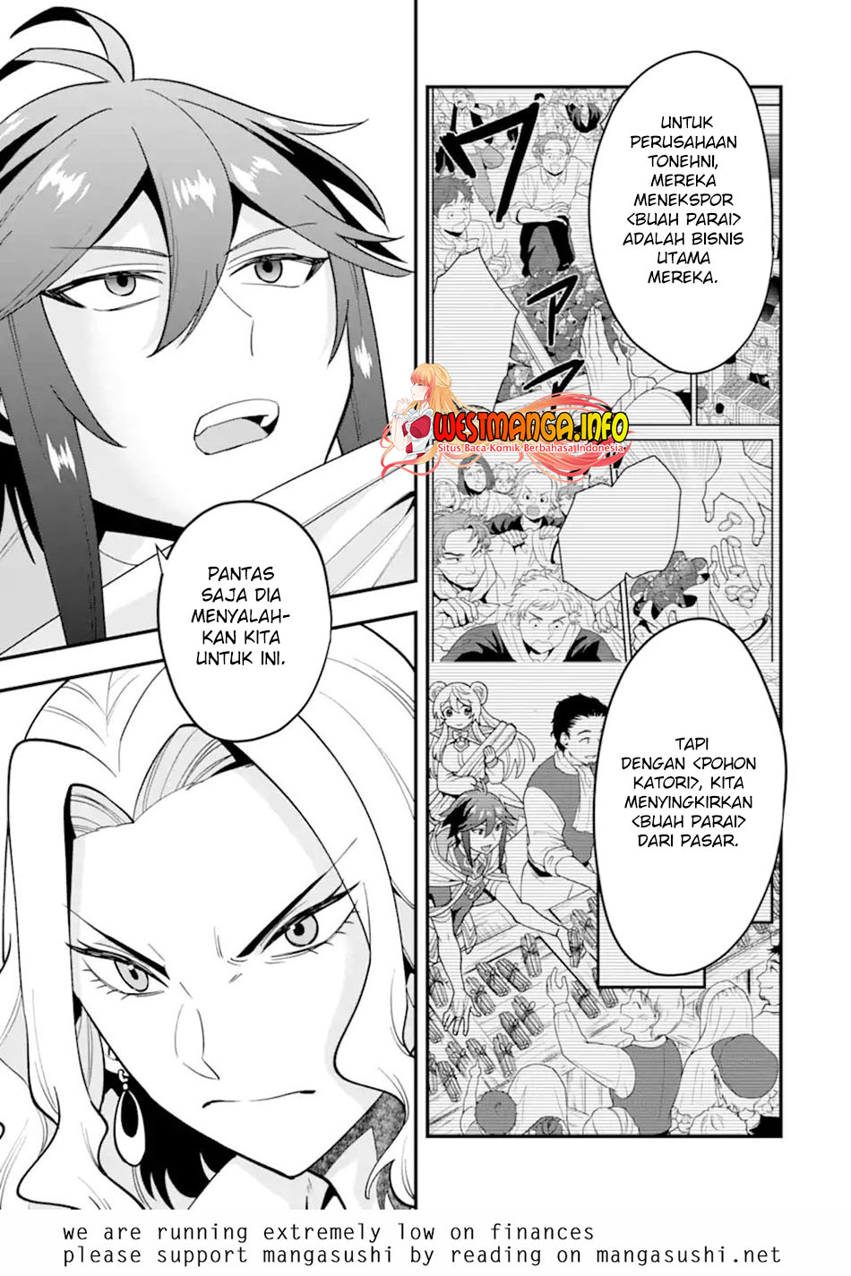 Kouryakuhon o Kushi Suru Saikyou no Mahoutsukai Chapter 34.1 Bahasa indonesia