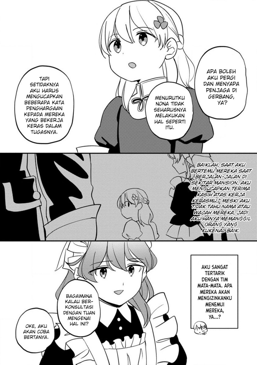 Koushaku Reijou ni Tensei shiteshimatta node, Mental Otome na Ore wa, Zenryoku de Onnanoko wo Tanoshimimasu Chapter 15 Bahasa Indonesia