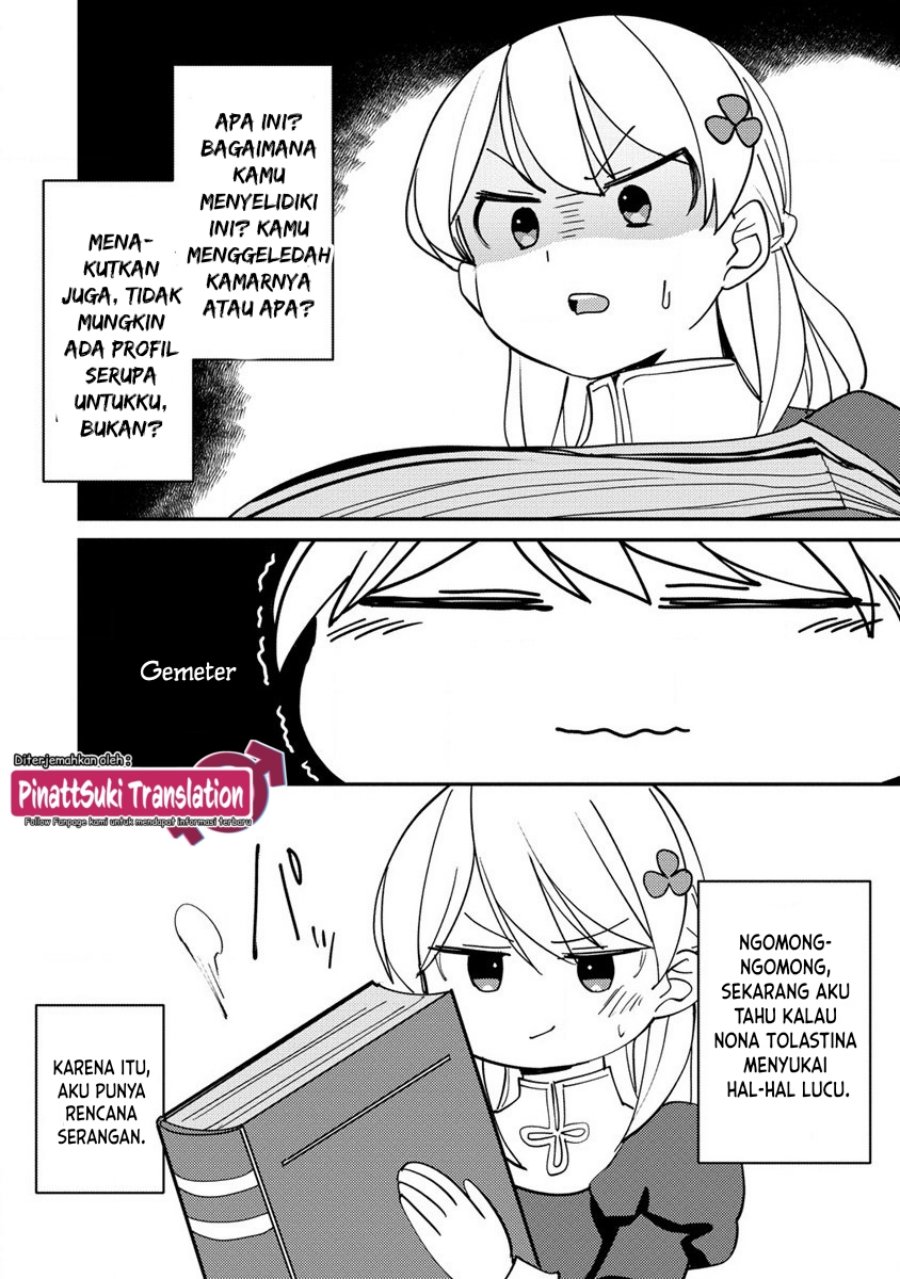 Koushaku Reijou ni Tensei shiteshimatta node, Mental Otome na Ore wa, Zenryoku de Onnanoko wo Tanoshimimasu Chapter 15 Bahasa Indonesia