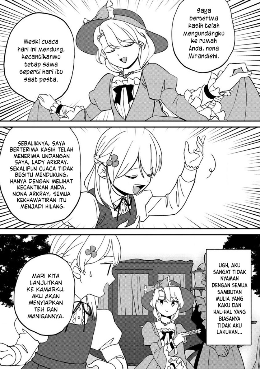 Koushaku Reijou ni Tensei shiteshimatta node, Mental Otome na Ore wa, Zenryoku de Onnanoko wo Tanoshimimasu Chapter 15 Bahasa Indonesia