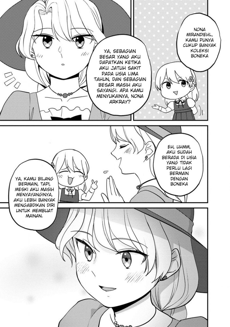 Koushaku Reijou ni Tensei shiteshimatta node, Mental Otome na Ore wa, Zenryoku de Onnanoko wo Tanoshimimasu Chapter 15 Bahasa Indonesia