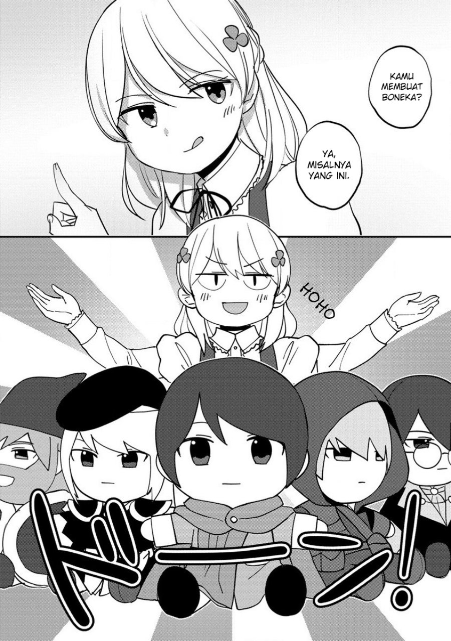 Koushaku Reijou ni Tensei shiteshimatta node, Mental Otome na Ore wa, Zenryoku de Onnanoko wo Tanoshimimasu Chapter 15 Bahasa Indonesia