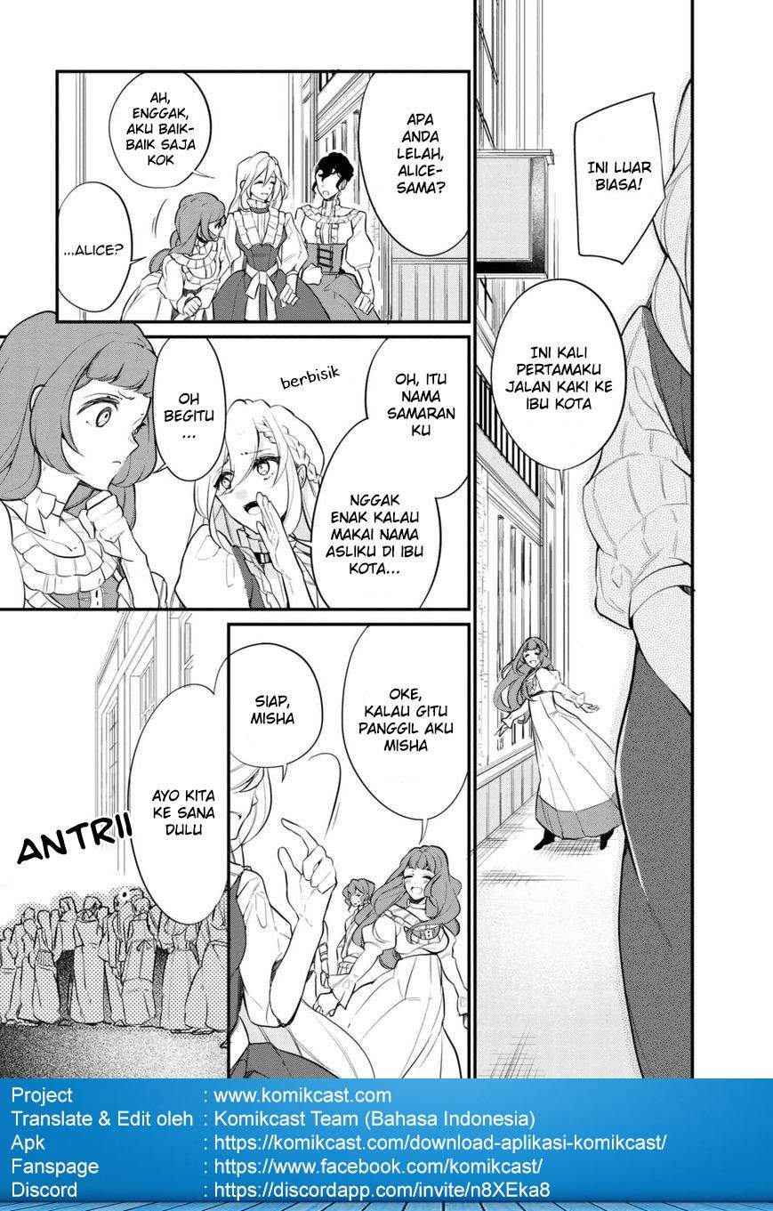 Koushaku Reijou no Tashinami Chapter 36.2 Bahasa Indonesia