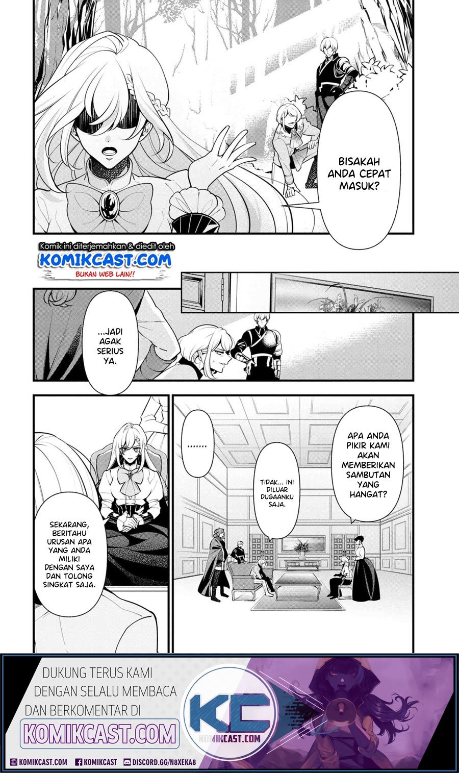 Koushaku Reijou no Tashinami Chapter 54 Bahasa Indonesia