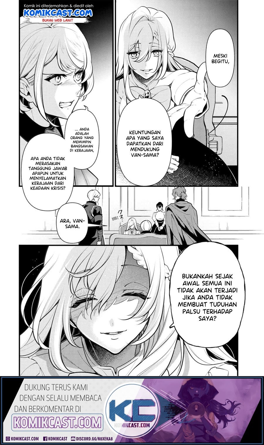 Koushaku Reijou no Tashinami Chapter 54 Bahasa Indonesia