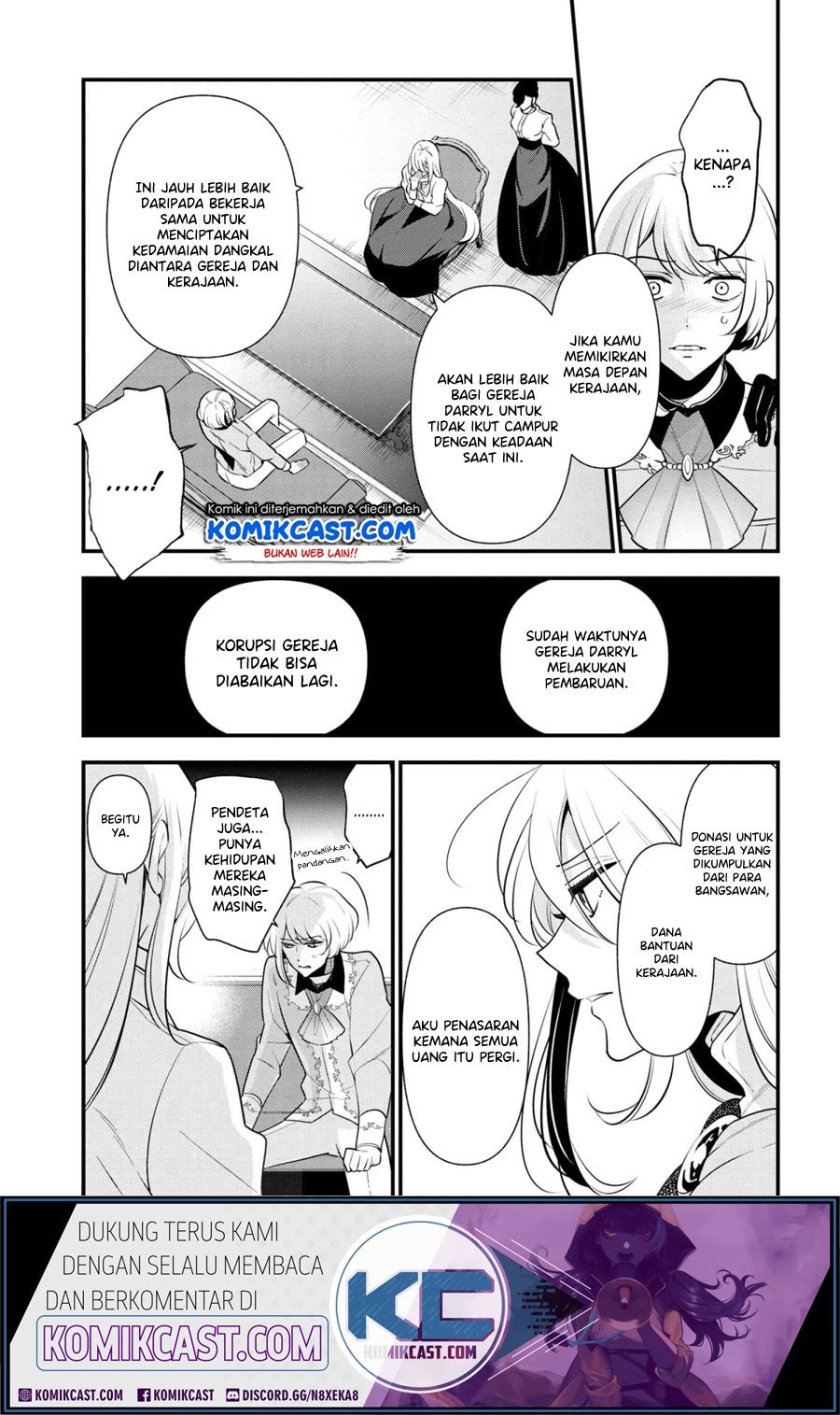 Koushaku Reijou no Tashinami Chapter 54 Bahasa Indonesia