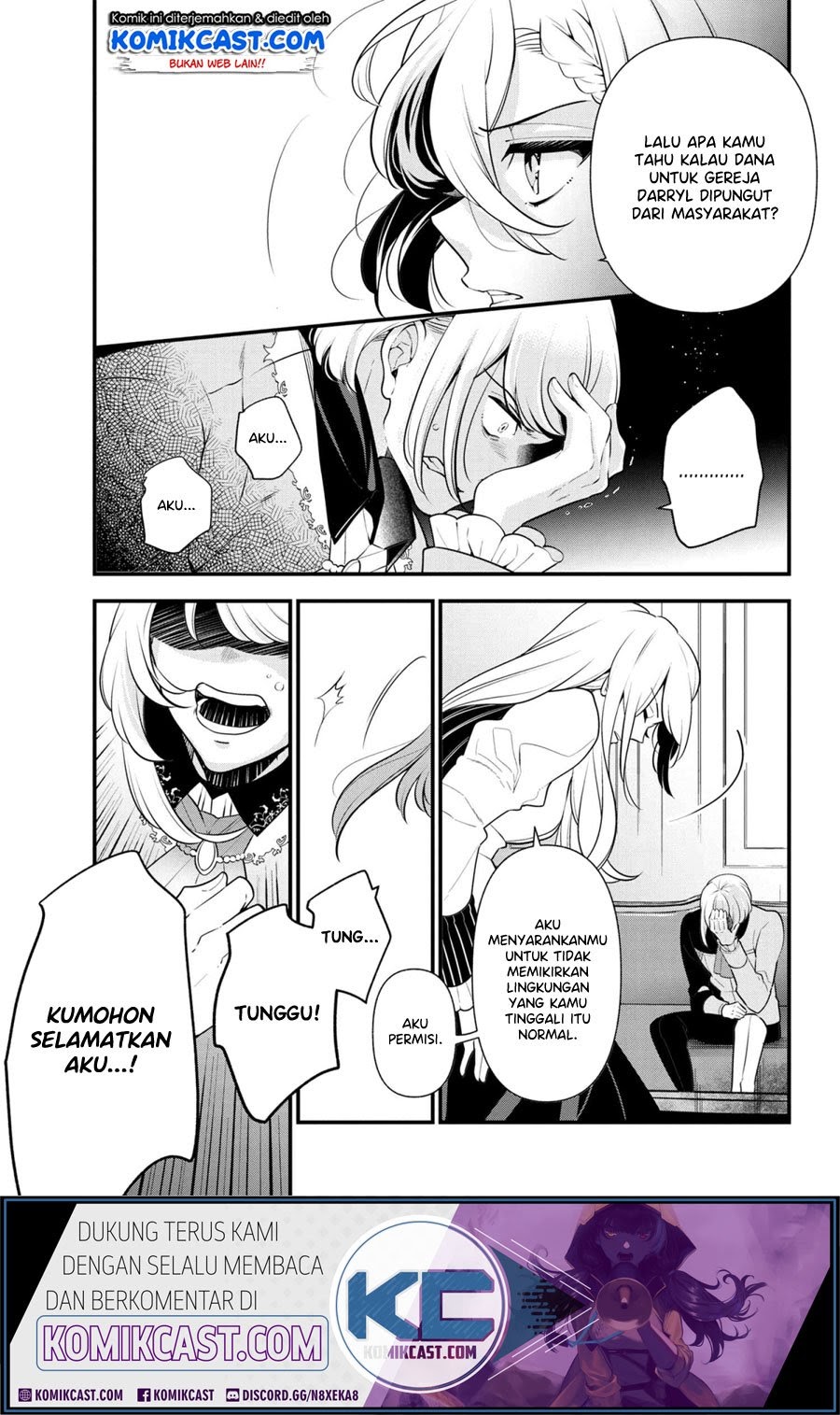 Koushaku Reijou no Tashinami Chapter 54 Bahasa Indonesia