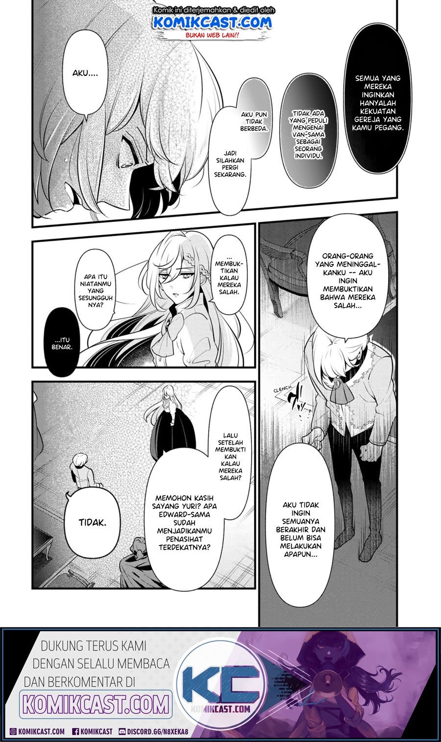 Koushaku Reijou no Tashinami Chapter 54 Bahasa Indonesia