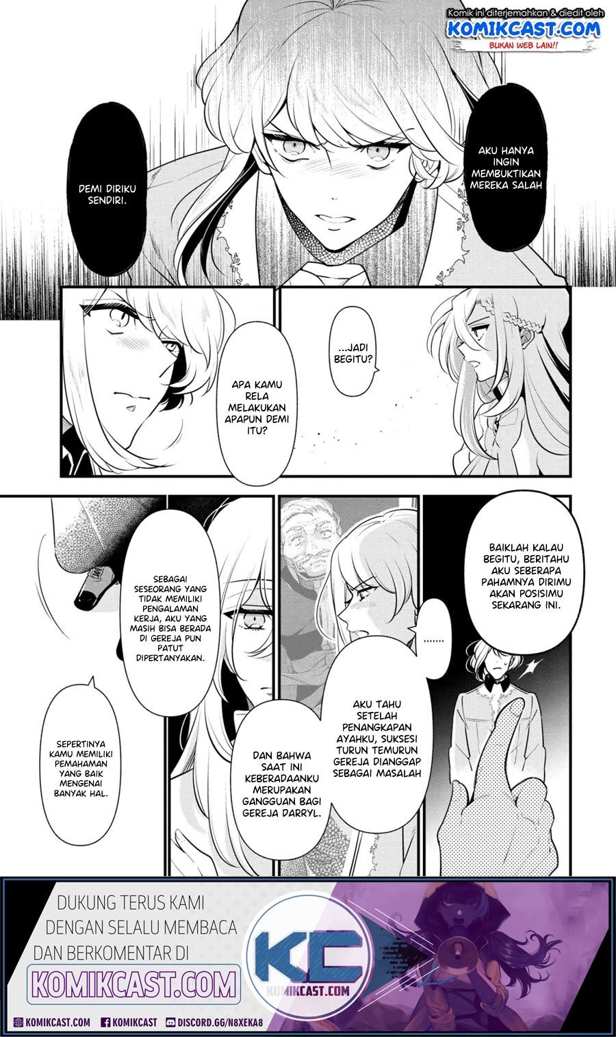 Koushaku Reijou no Tashinami Chapter 54 Bahasa Indonesia