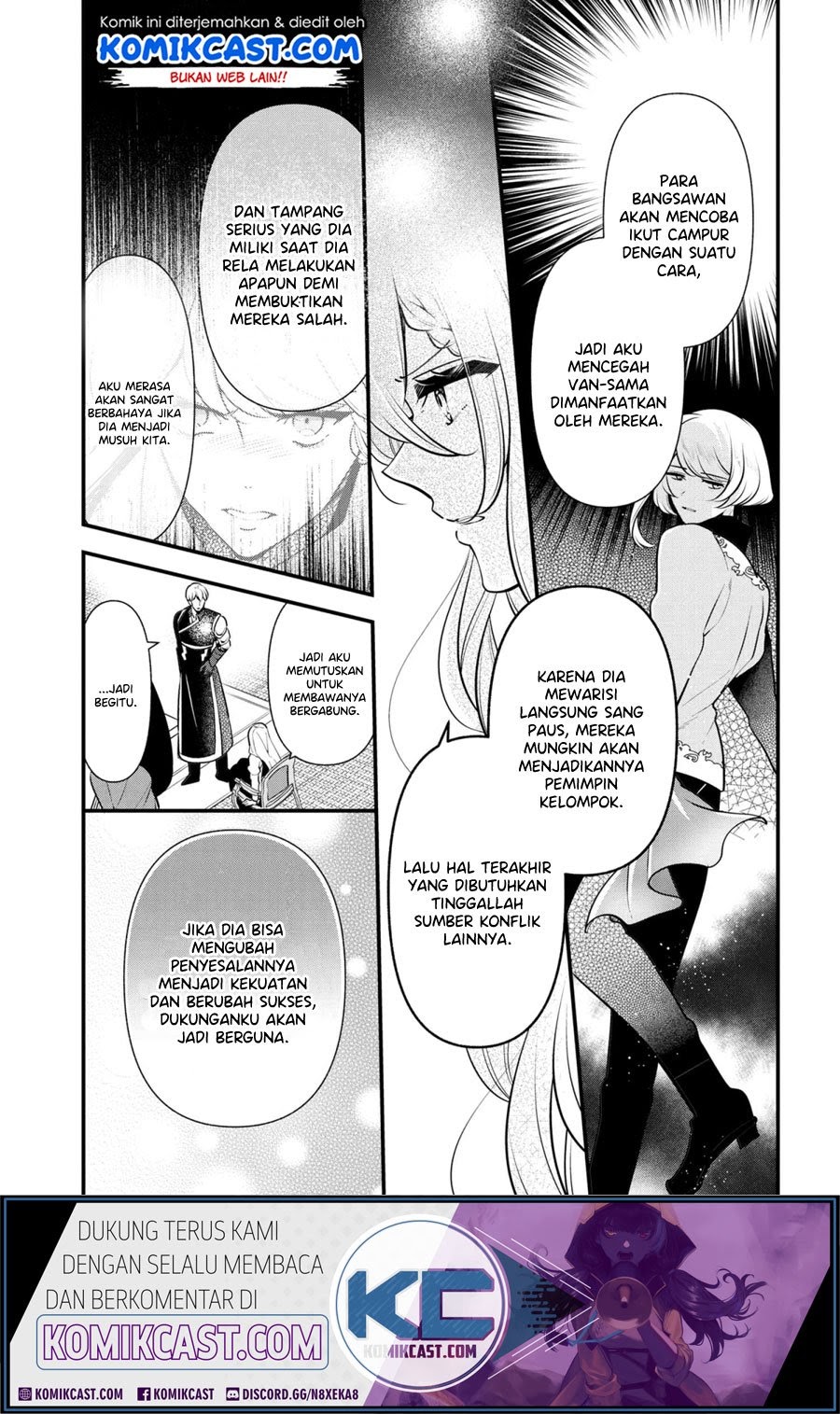 Koushaku Reijou no Tashinami Chapter 54 Bahasa Indonesia