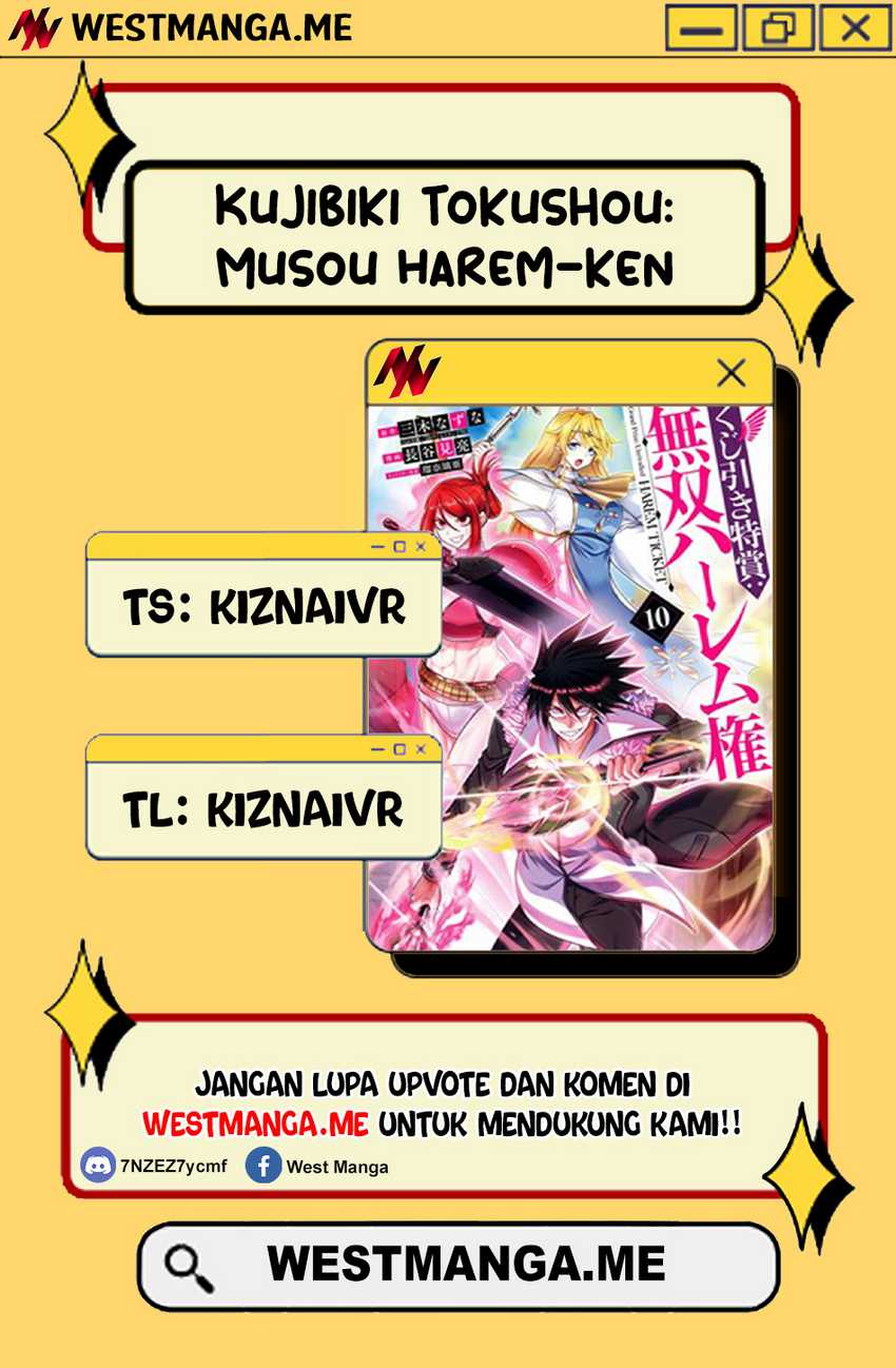 Kujibiki Tokushou: Musou Harem-ken Chapter 49 Bahasa Indonesia