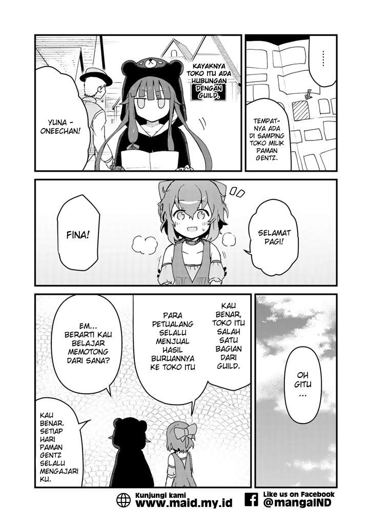 Kuma Kuma Kuma Bear Chapter 04 Bahasa Indonesia