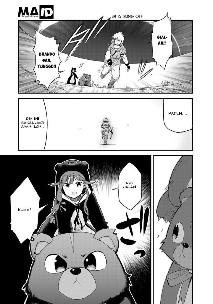 Kuma Kuma Kuma Bear Chapter 15 Bahasa Indonesia