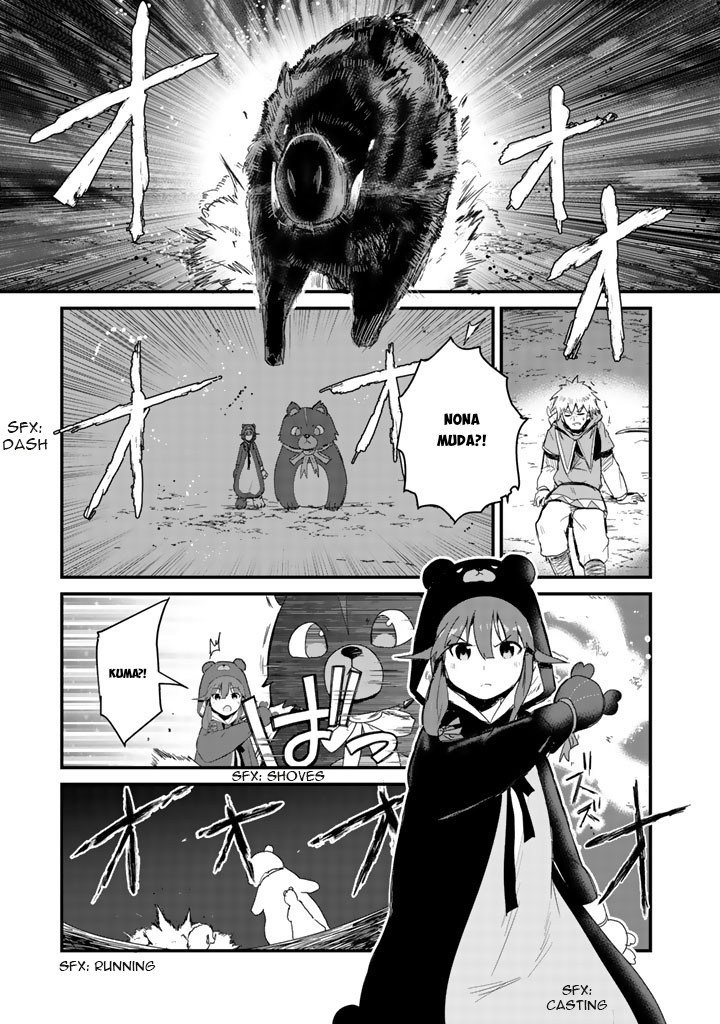 Kuma Kuma Kuma Bear Chapter 15 Bahasa Indonesia