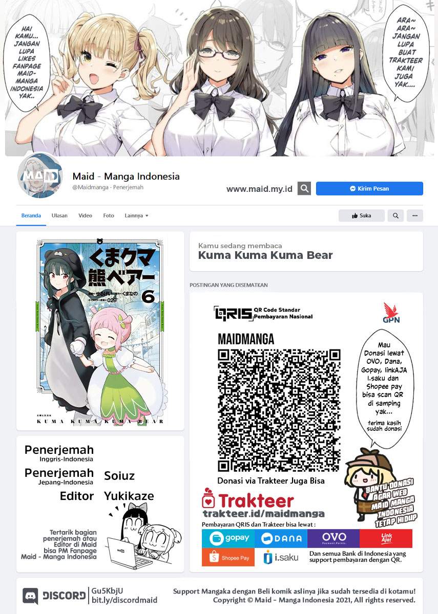 Kuma Kuma Kuma Bear chapter 63