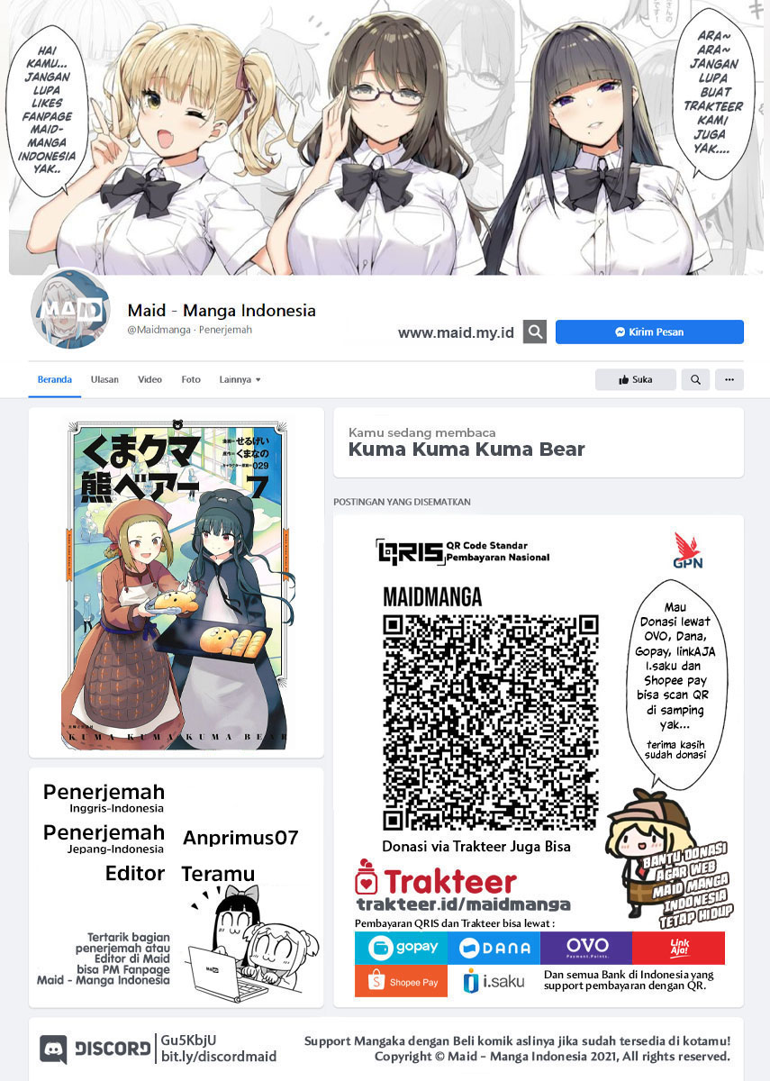 Kuma Kuma Kuma Bear chapter 79