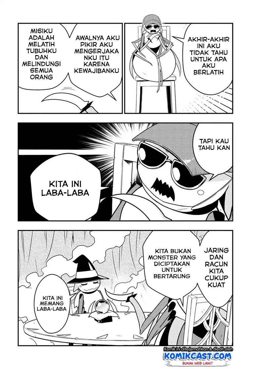 Kumo Desu ga, Nani ka? Daily Life of the Four Spider Sisters Chapter 08 Bahasa Indonesia