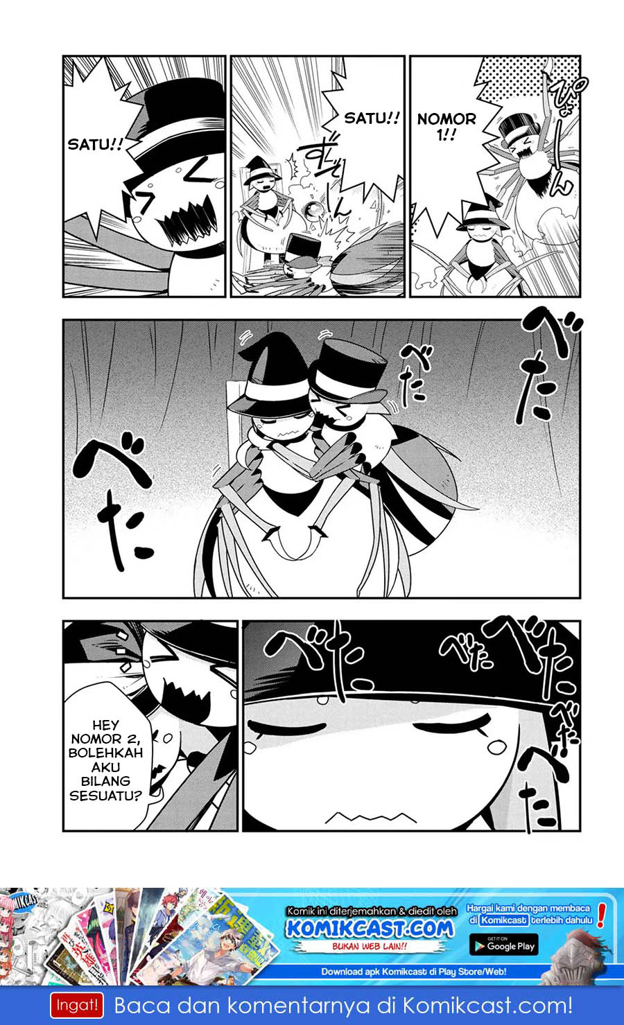 Kumo Desu ga, Nani ka? Daily Life of the Four Spider Sisters Chapter 10 Bahasa Indonesia