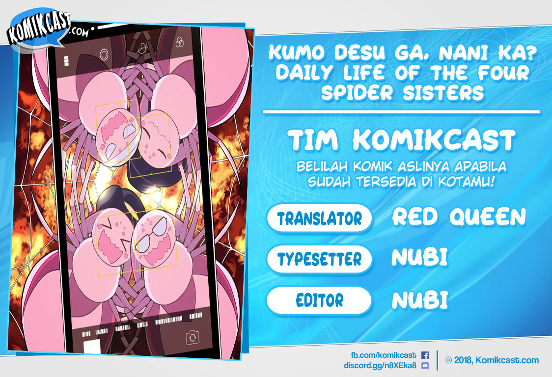 Kumo Desu ga, Nani ka? Daily Life of the Four Spider Sisters chapter 18