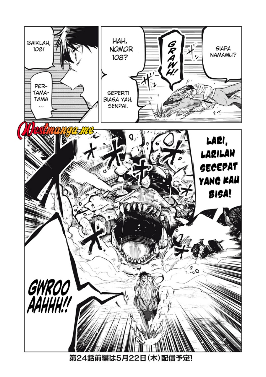 Kuni wo Owareta Ryuushi-san, Hirowareta Ringoku de Ukkari Musou shite Shimau. Chapter 23 Bahasa Indonesia