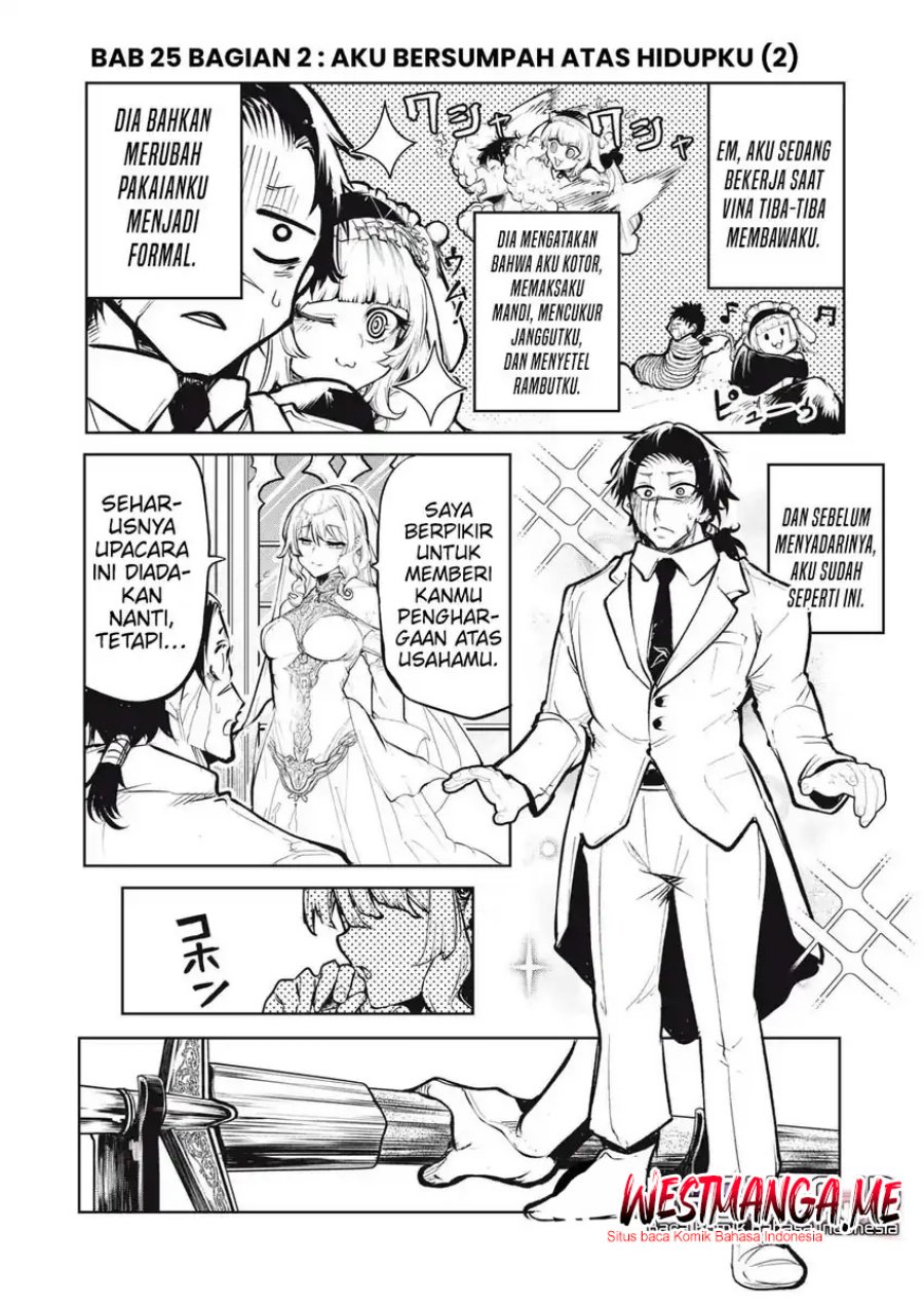 Kuni wo Owareta Ryuushi-san, Hirowareta Ringoku de Ukkari Musou shite Shimau. Chapter 25.2 Bahasa Indonesia