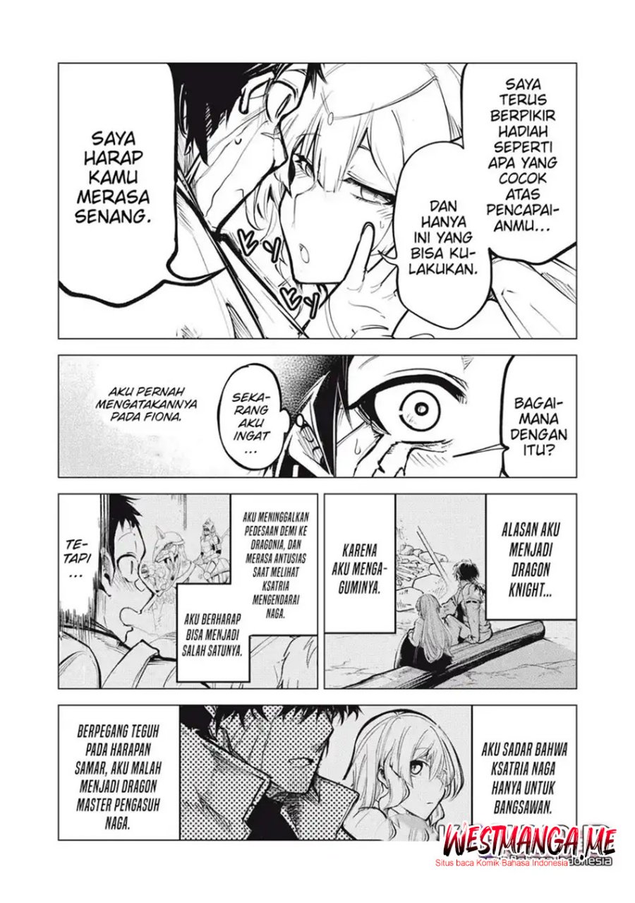 Kuni wo Owareta Ryuushi-san, Hirowareta Ringoku de Ukkari Musou shite Shimau. Chapter 25.2 Bahasa Indonesia