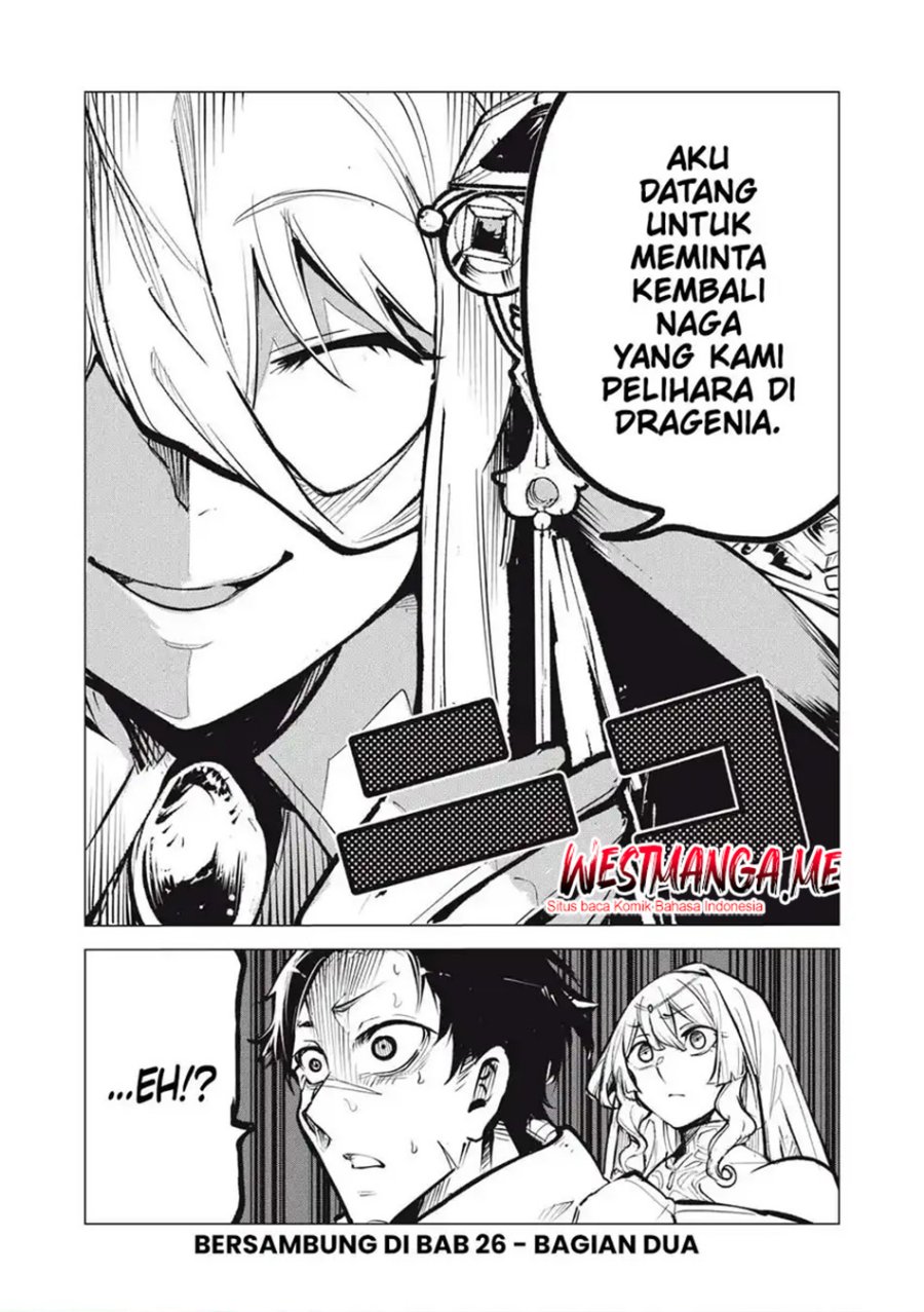 Kuni wo Owareta Ryuushi-san, Hirowareta Ringoku de Ukkari Musou shite Shimau. Chapter 26.1 Bahasa Indonesia