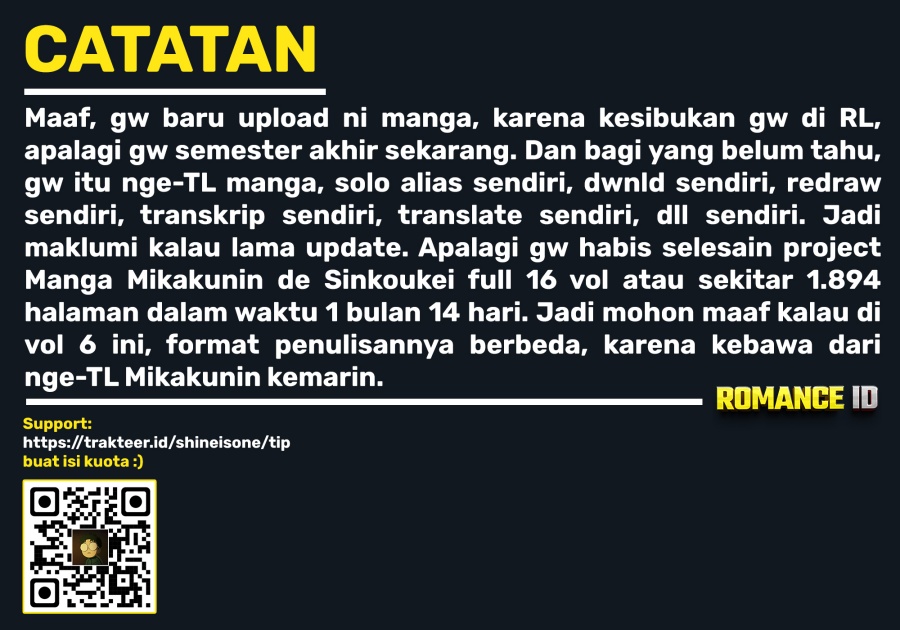 Kurai Anoko to Shitai koto Chapter 65 Bahasa Indonesia