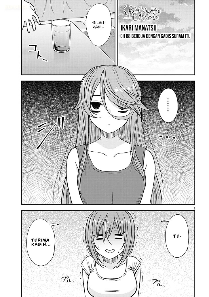 Kurai Anoko to Shitai koto Chapter 83 Bahasa Indonesia