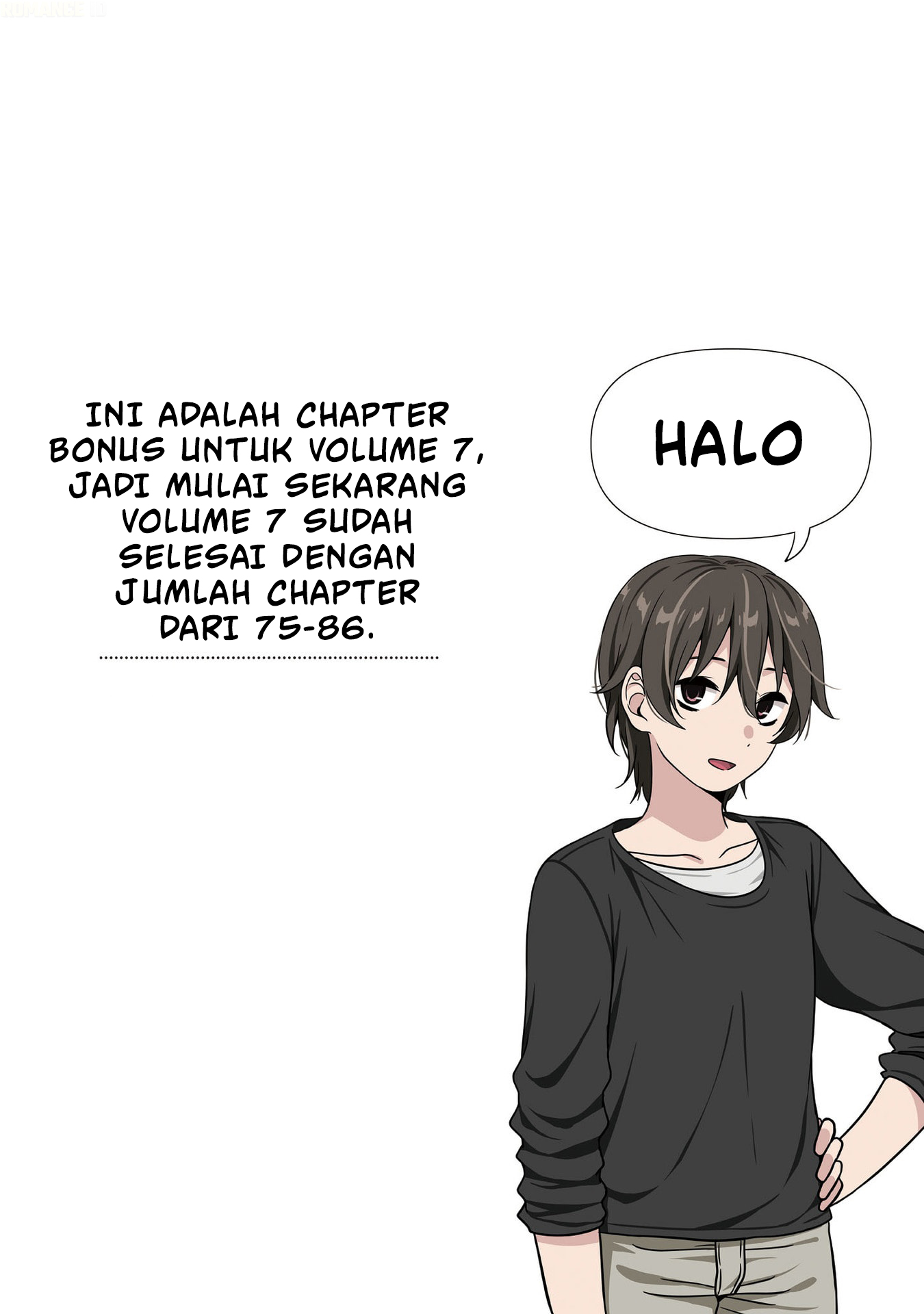 Kurai Anoko to Shitai koto Chapter 86.2 Bahasa Indonesia
