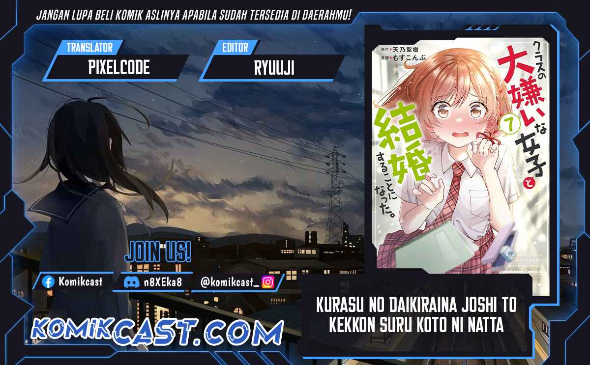 Kurasu no Daikirai na Joshi to Kekkon Suru Koto ni Natta Chapter 35 Bahasa Indonesia