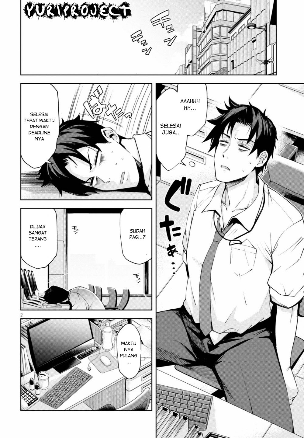 Kuro Gyaru-san ga Kuru! Chapter 02 Bahasa Indonesia