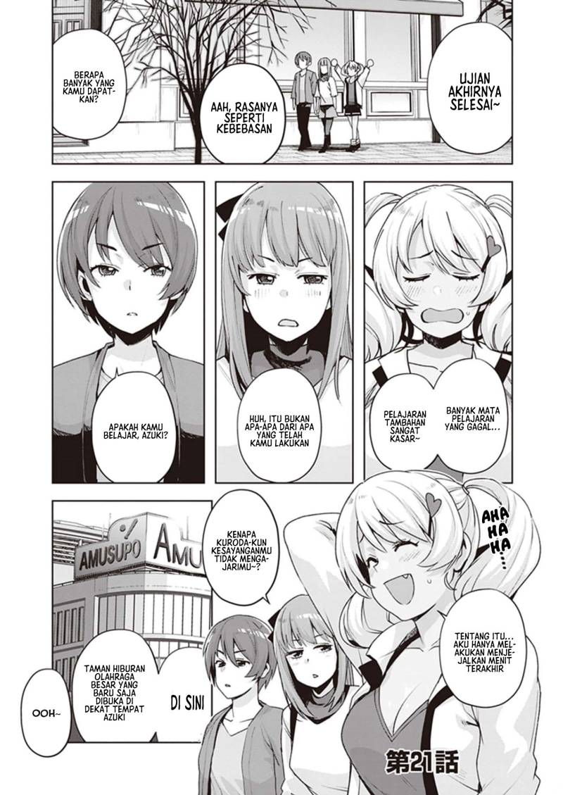 Kuro Gyaru-san ga Kuru! Chapter 21 Bahasa Indonesia