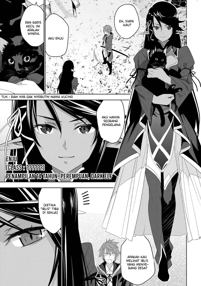 Kuro Elf ni Kawareta Ore no Danjon Seikatsu ~Sanshoku Furo To Jigoku-tsuki~ Chapter 01 Bahasa Indonesia