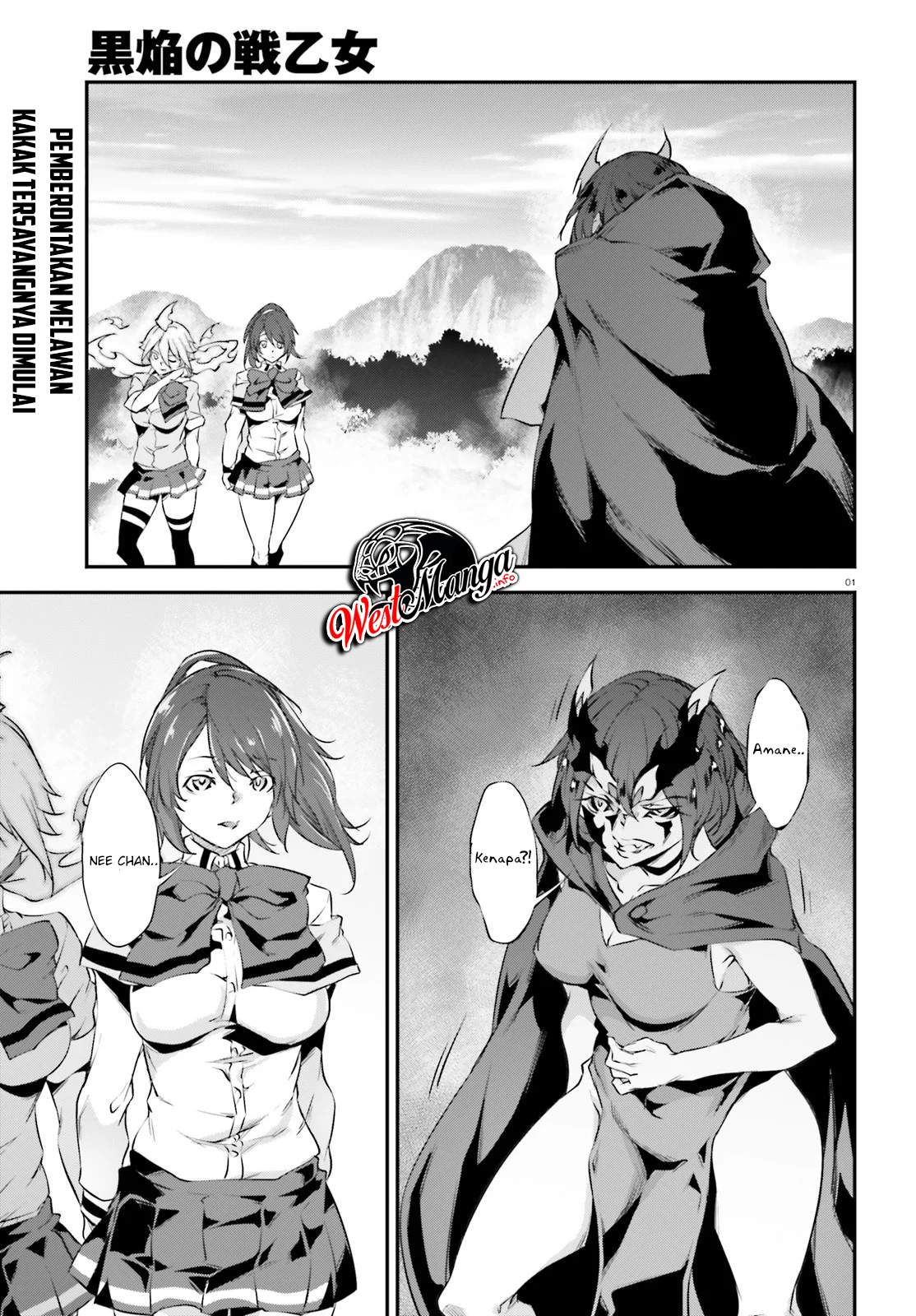 Kuro Homura no Sen Otome Chapter 21 Bahasa Indonesia