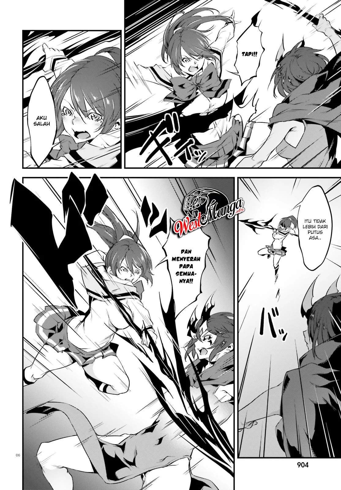 Kuro Homura no Sen Otome Chapter 21 Bahasa Indonesia