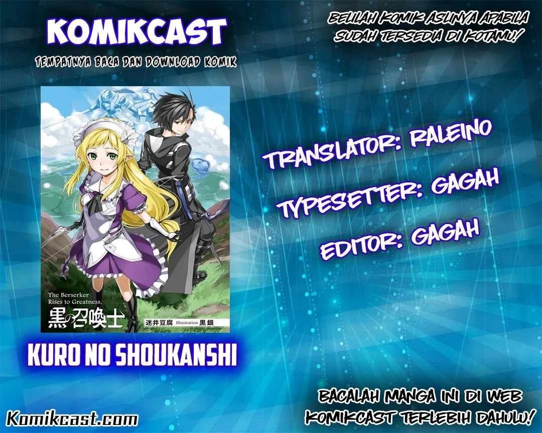 Kuro no Shoukanshi Chapter 09 Bahasa Indonesia
