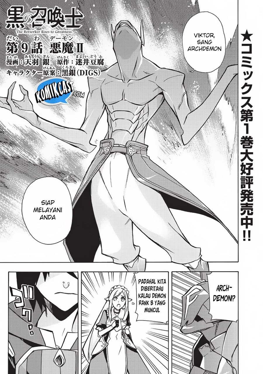 Kuro no Shoukanshi Chapter 09 Bahasa Indonesia