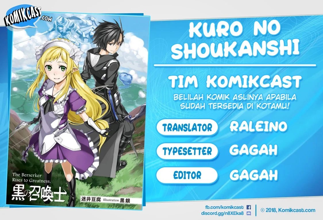 Kuro no Shoukanshi Chapter 12 Bahasa Indonesia