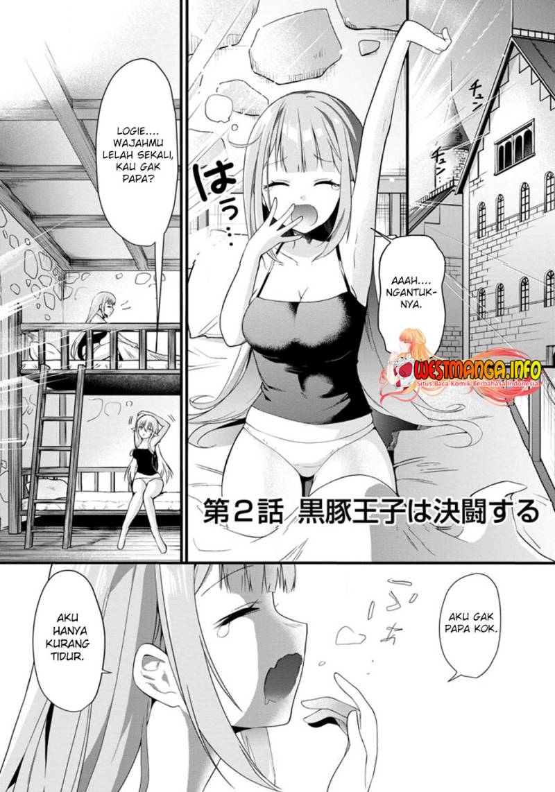 Kurobuta Ouji wa zense o omoidashite kaishin suru akuyaku kyara ni tensei shitanode shibou endo kara nigete itara saikyou ni natte ita chapter 2