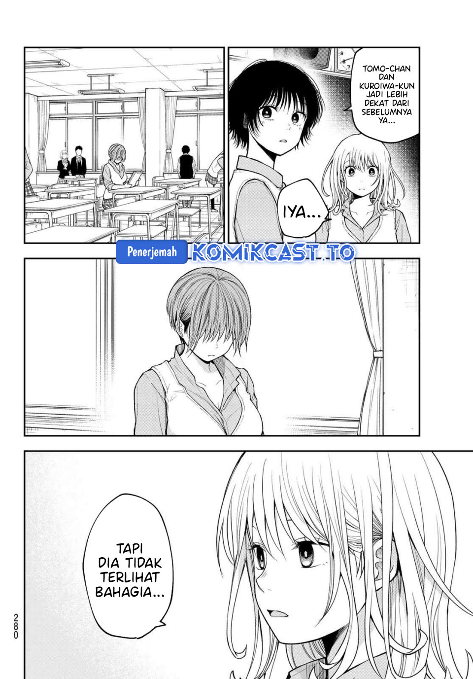 Kuroiwa Medaka ni Watashi no Kawaii ga Tsuujinai Chapter 198 Bahasa Indonesia