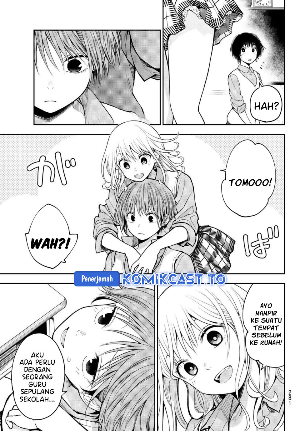 Kuroiwa Medaka ni Watashi no Kawaii ga Tsuujinai Chapter 198 Bahasa Indonesia