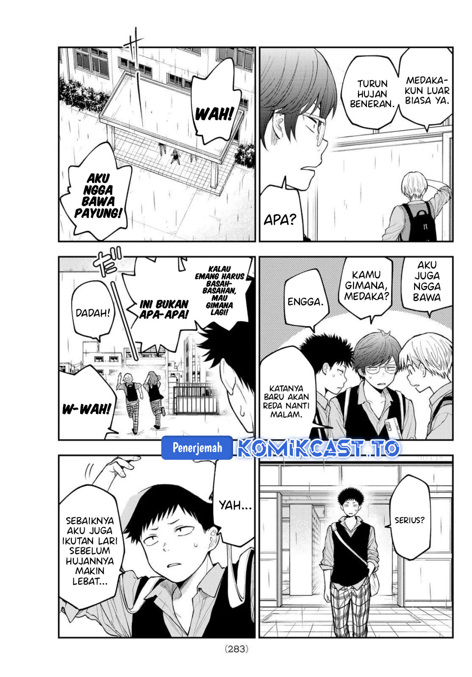 Kuroiwa Medaka ni Watashi no Kawaii ga Tsuujinai Chapter 198 Bahasa Indonesia