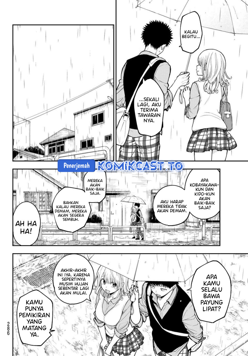 Kuroiwa Medaka ni Watashi no Kawaii ga Tsuujinai Chapter 198 Bahasa Indonesia