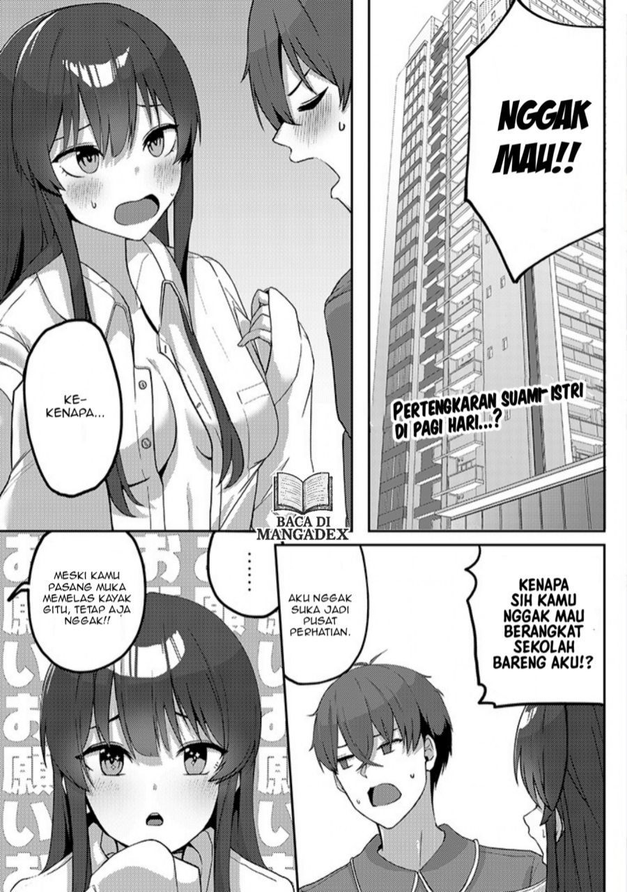 Kurokami Seiso No Reikoku Bishojo Wo Tasuketara, Ore to Ni Nin Kiri No Toki Dake De Reru Yo Ni Natta Ken Chapter 04.1 Bahasa Indonesia