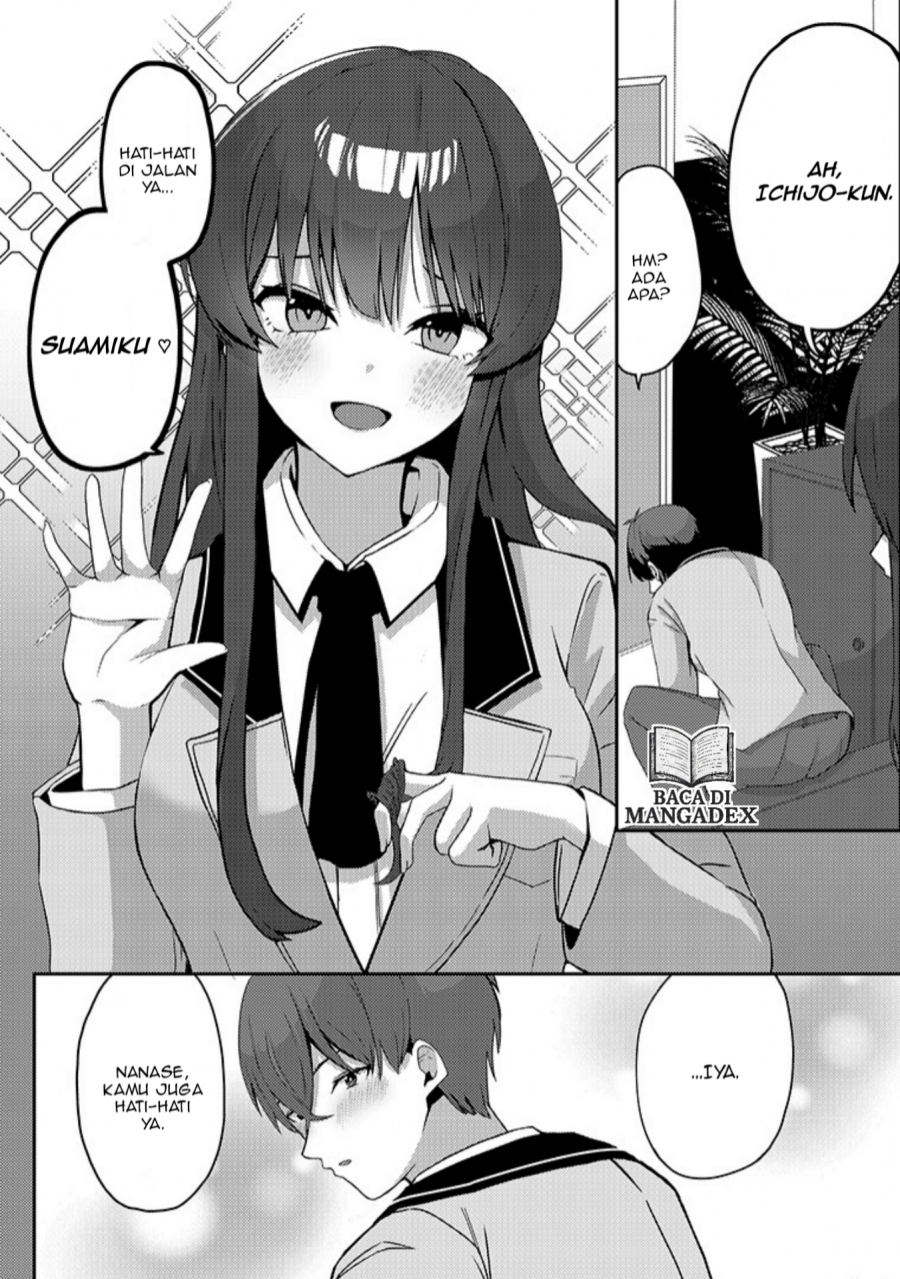 Kurokami Seiso No Reikoku Bishojo Wo Tasuketara, Ore to Ni Nin Kiri No Toki Dake De Reru Yo Ni Natta Ken Chapter 04.1 Bahasa Indonesia