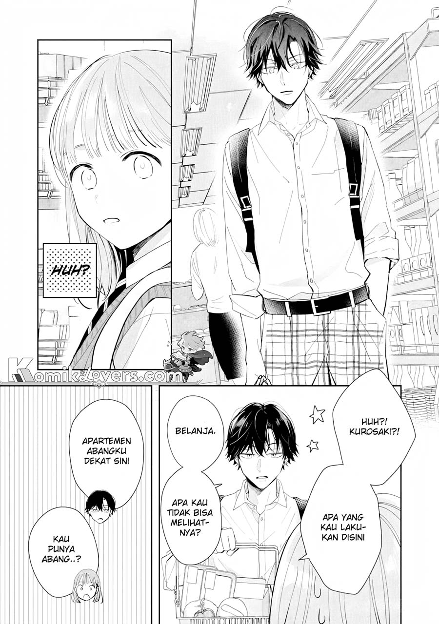 Kurosaki-kun wa Dokusen Shitagaru – Hajimete no Koi wa Ama sugite chapter 2