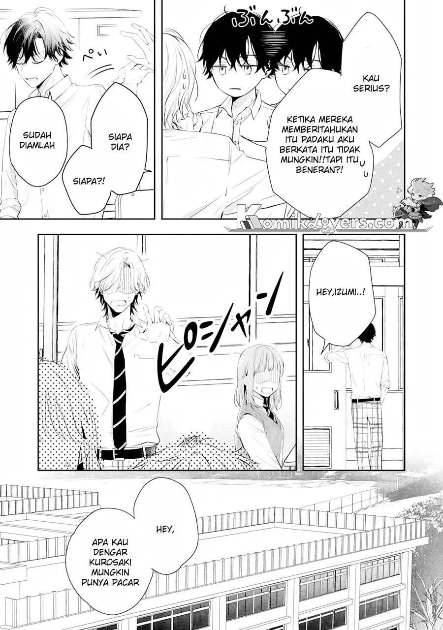 Kurosaki-kun wa Dokusen Shitagaru – Hajimete no Koi wa Ama sugite chapter 2